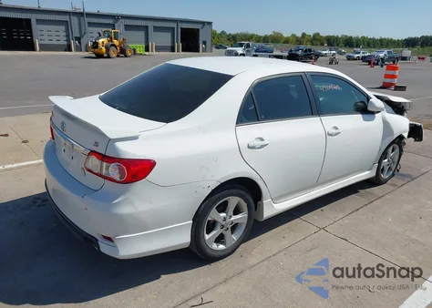 2012 Toyota Corolla S/Le z USA, uszkodzony, nr VIN 2T1BU4EE3CC876855